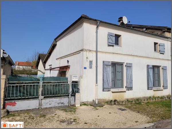 maison de village 3 pièces, cour et dépendance