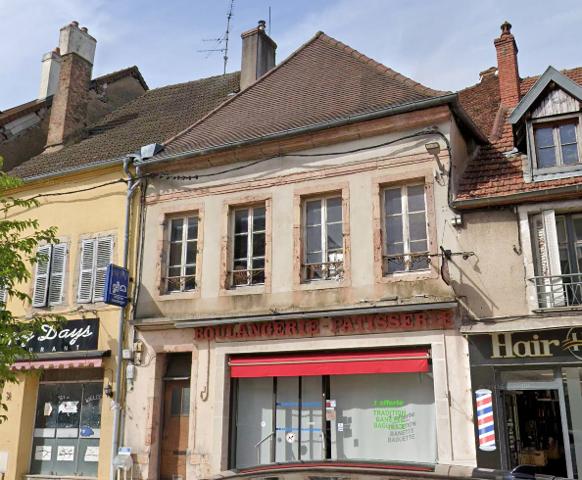 immeuble 244 m² à auxonne avec commerce et appartement à rénover