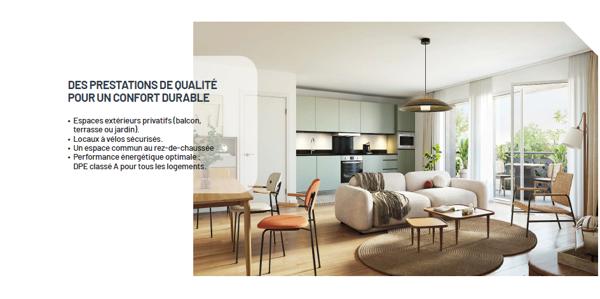 PROGRAMME NEUF LIVRAISON 4T2027 Appartement T1 à Luisant 28