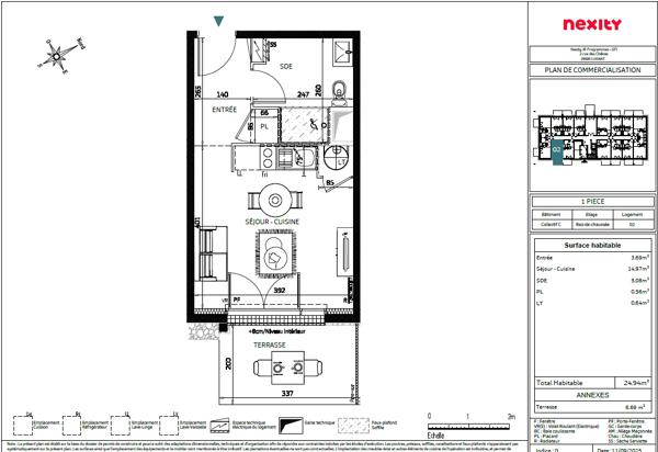 PROGRAMME NEUF LIVRAISON 4T2027 Appartement T1 à Luisant 28
