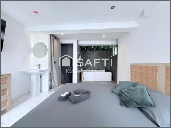PERPIGNAN, PROCHE CENTRE VILLE, MAISON RENOVEE AVEC GOÛT, VENDUE MEUBLEE