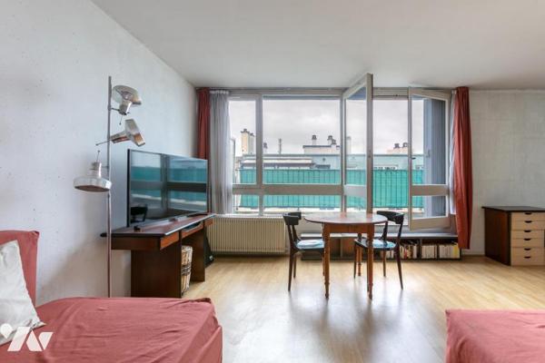 Paris 14e - Plaisance - Studio/2P + Terrasse - 6e Dernier étage - Ascenseur - Cave  +Parking boxé
