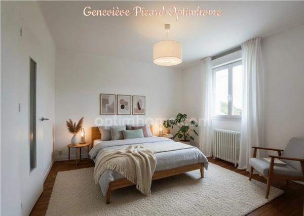 Coup de coeur à Loudéac - Maison rénovée de 97 m2 avec jardin de 800 m2 clos - sous-sol complet