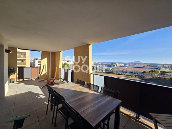 Aix La Duranne, Appartement de 3 pièces 64 m2 avec magnifique terrasse de 42 m2