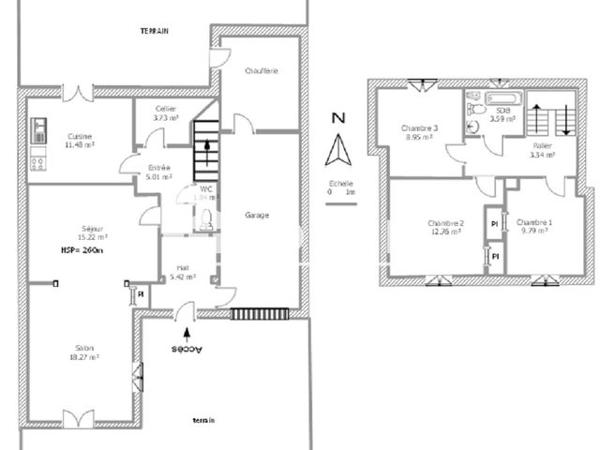 Location Maison 4 pièces 92.7 m² - 8 RUE GEORGES CLEMENCEAU Pezens 11170