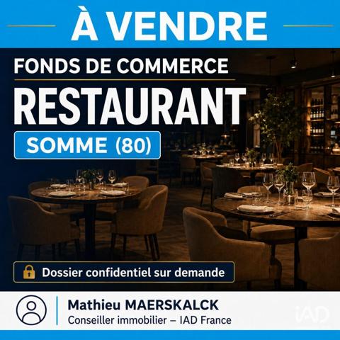 Restaurant à vendre 260 m² Cayeux-sur-Mer