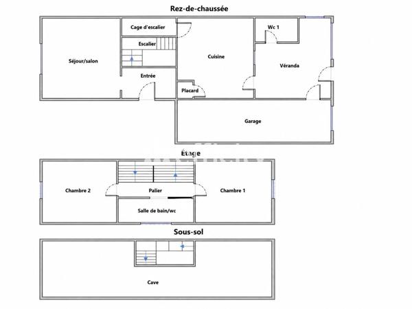 Maison
         3 pièces
        - 60 m² Exclusivité 83 000 € *