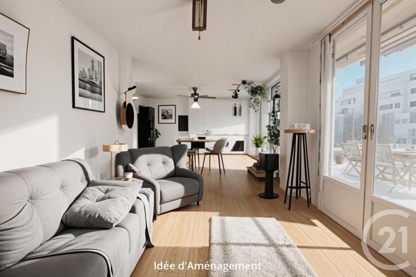 Appartement F3 à vendre  3 pièces - 83,12 m2 BEZIERS - 34