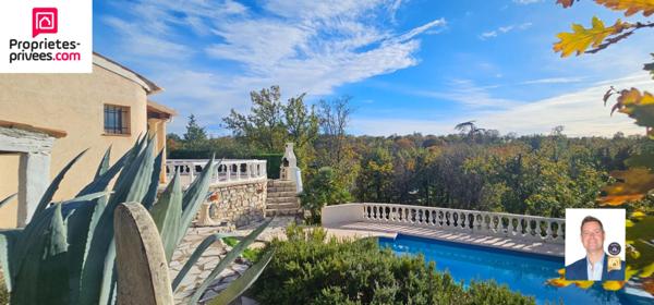 Villa 5 PIECES 122 m2 PISCINE ET TERRAIN PAYSAGER DE 2000 M2