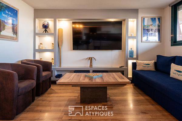 Appartement traversant avec vue imprenable sur la Méditerranée