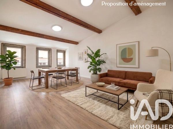 Appartement à vendre 4 pièces 111 m² Lyon 1
