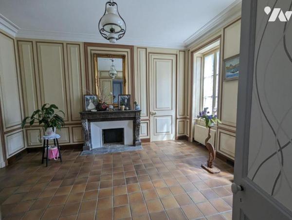 SAINT-VAAST-LA-HOUGUE - MAISON DE MAÎTRE Et TERRAIN A BÂTIR