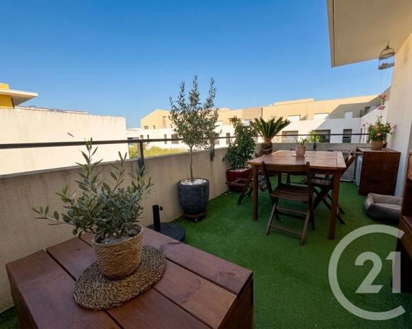 Appartement F2 à vendre  2 pièces - 46,10 m 2   ST BRES  - 34