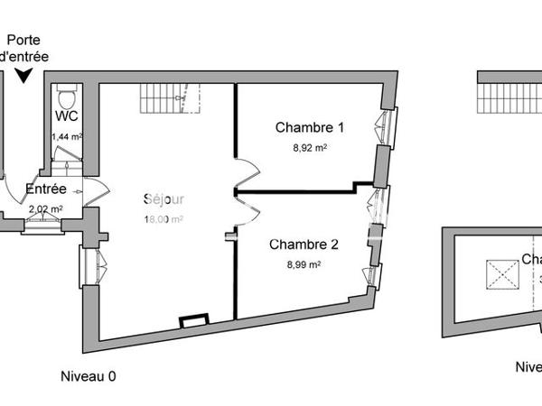 Location Appartement 3 pièces 55.34 m² - 15 RUE SAINT-PIERRE Saint-germain-en-laye 78100