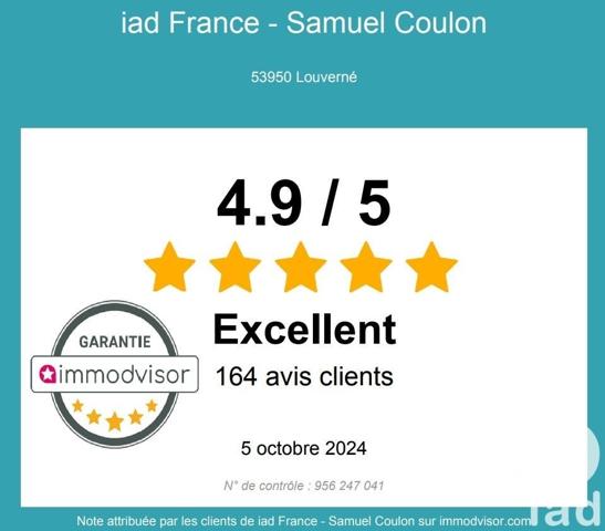 Pavillon 5 pièces de 97 m² à Bonchamp-lès-Laval (53960)