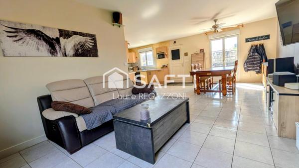 Maison plain-pied 4 chambres – Jardin plein sud – Demigny