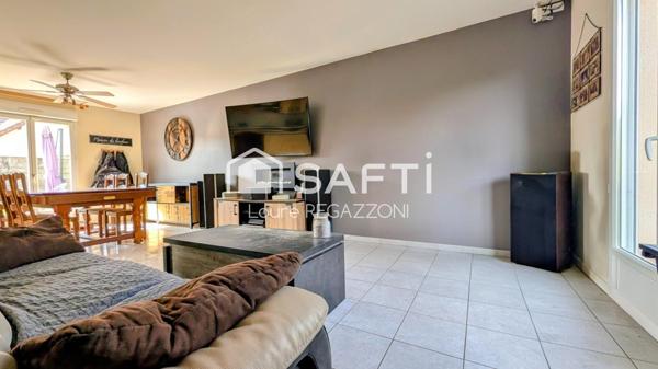 Maison plain-pied 4 chambres – Jardin plein sud – Demigny