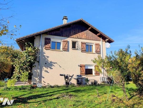 MAISON INDIVIDUELLE AVEC GARAGE CAVE  ET JARDIN SECTEUR BISSY
