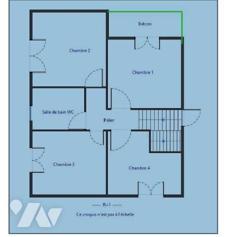 MAISON INDIVIDUELLE AVEC GARAGE CAVE  ET JARDIN SECTEUR BISSY