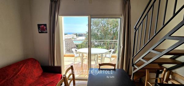 Charmant T3 de 44m2 vue mer à 100 mètres des plages