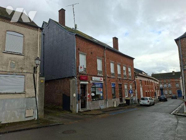 Immeuble de rapport situé à AVESNES SUR HELPE comprenant :
un bureau à usage professionnel de ...