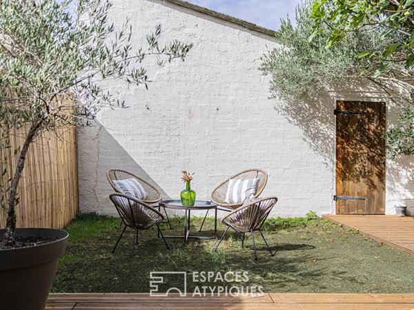 Maison bourgeoise avec jardin quartier Dunois