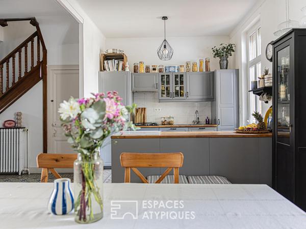 Maison bourgeoise avec jardin quartier Dunois