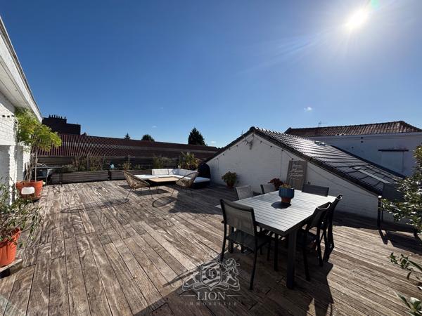 T3 en Duplex de 115m² hab. au sol - Terrasse de 74m2