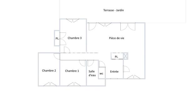 Appartement 4 pièces - 80 m² Exclusivité efficity