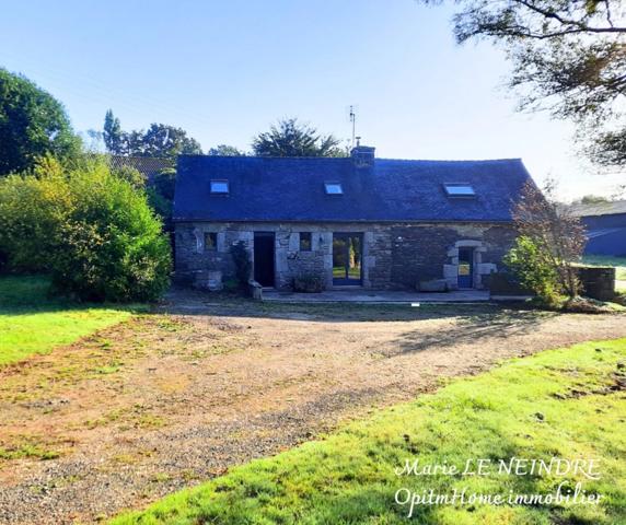 🏡 BELLE LONGÈRE EN PIERRE EN CAMPAGNE – BEAU POTENTIEL