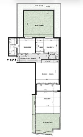 Appartement NEUF avec vue mer à Eze