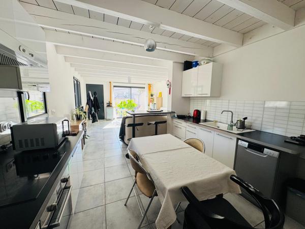 Appartement duplex avec cour