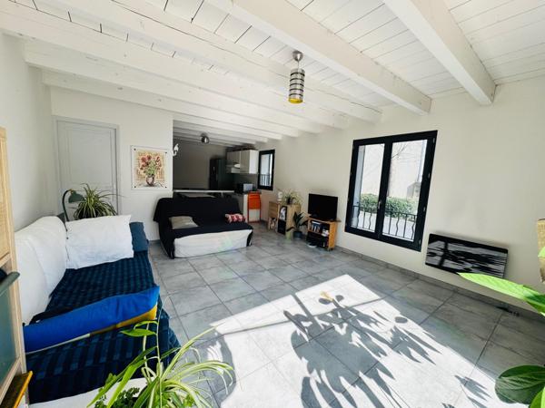 Appartement duplex avec cour