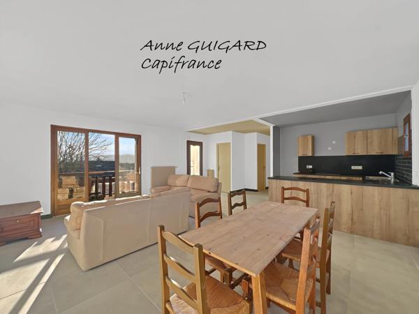 MARIGNY-SAINT-MARCEL (74) - Maison individuelle au calme , très beau jardin plat complanté, double garage - URGENT !