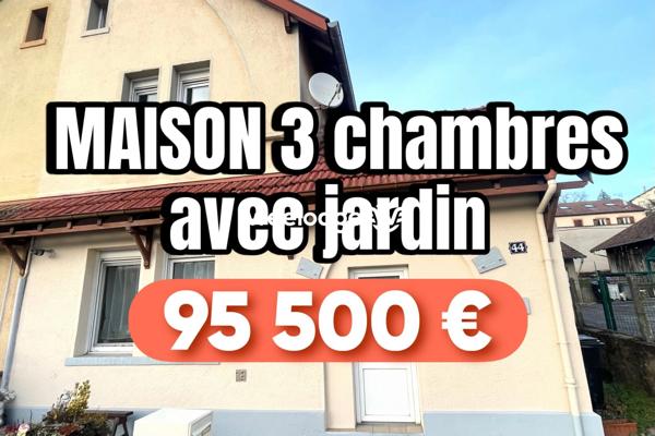 Maison à vendre 6 pièces de 84 m² à Moyenmoutier Autres biens correspondant à votre recherche Autres biens de l'agent