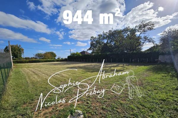 Terrain à bâtir de 944m²