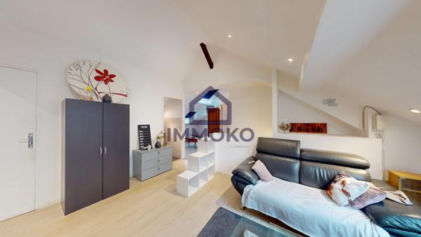 Loft lumineux et spacieux T3 au 2ème et dernier étage - Petite copropriété