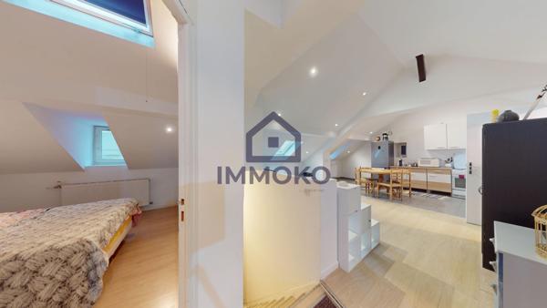 Loft lumineux et spacieux T3 au 2ème et dernier étage - Petite copropriété