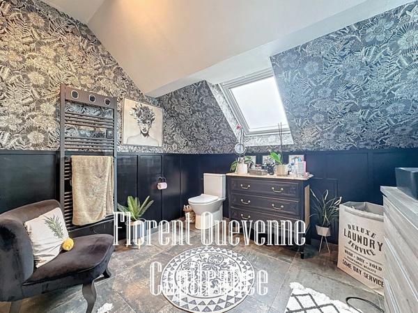 Charmante maison familiale rénovée avec chambre au rez-de-chaussée située à Ifs Bourg