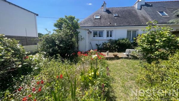 Quiberon - Vente maison de 101 m² au sol proche centre-ville avec 5 chambres, jardin, dépendance et garage