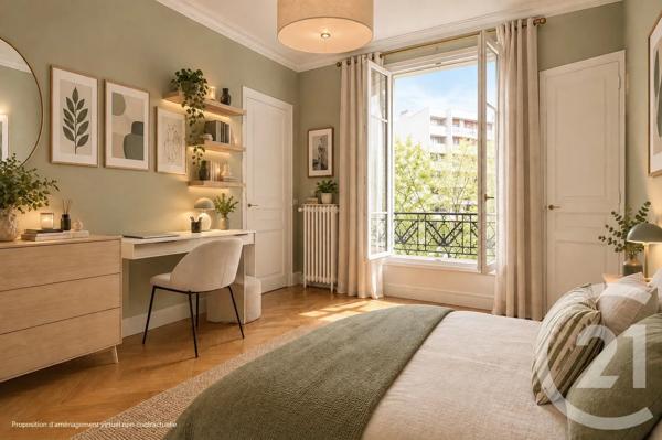 Appartement F4 à vendre  4 pièces - 90,07 m 2   PARIS  - 75016