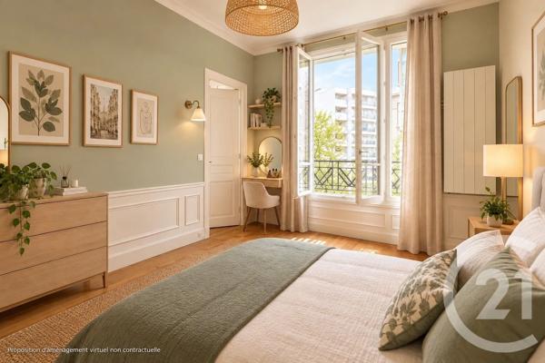 Appartement F4 à vendre  4 pièces - 90,07 m 2   PARIS  - 75016