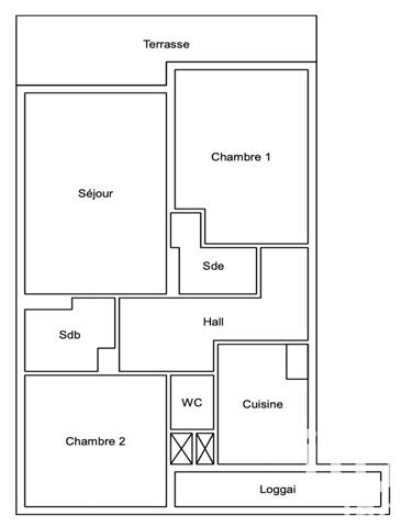 Appartement à vendre 3 pièces 64 m² Mandelieu-la-Napoule