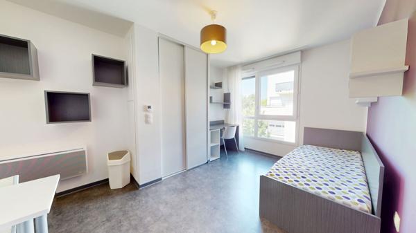 Studio dans résidence avec salle de sport et laverie
