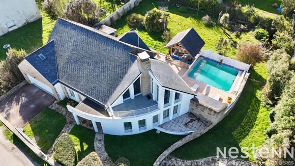 Saint-Pierre-Quiberon - Propriété de 200 m² en vente avec vue sur la mer et piscine
