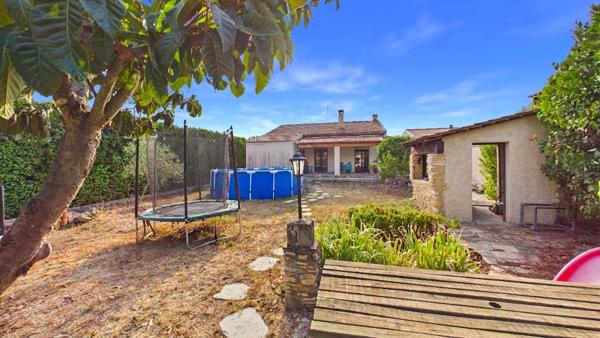Morières-lès-Avignon , maison de plain-pied 116 m², 3 chambres, terrain de 893 m² ? secteur Golf de Châteaublanc Morieres les avignon