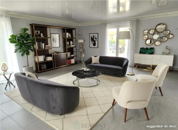Belles prestations : Maison 5 chambres, garage, piscine, jardin paysagé