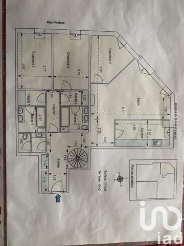 Appartement à vendre 4 pièces 111 m² Bourg-la-Reine