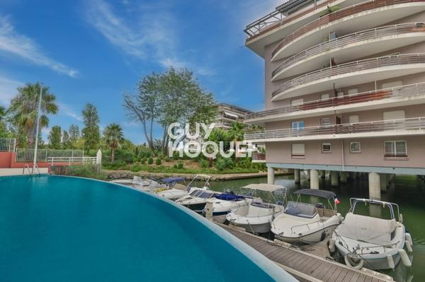 À louer : Charmant appartement 2 pièces avec vue sur la marina à Mandelieu la Napoule !
