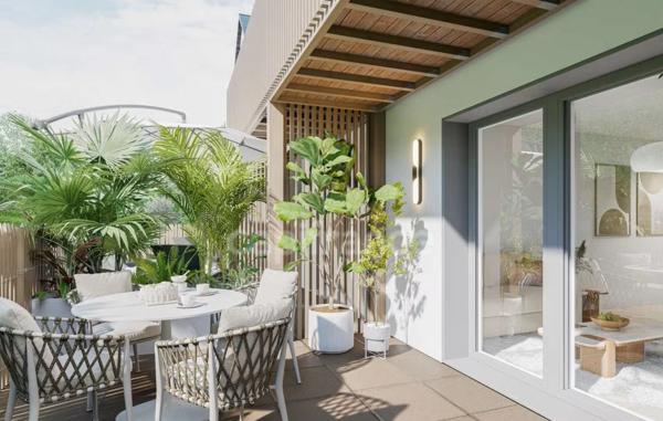 Dpt Finistère (29), à vendre QUIMPER appartement T2 bis de 42 m² habitable - Terrasse 18 m² Parking souterrain.